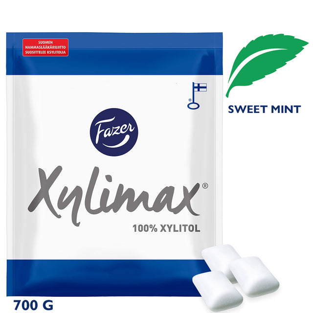 Xylimax Sweet Mint Helxylitol Tuggummi 700 g - Fazer Store