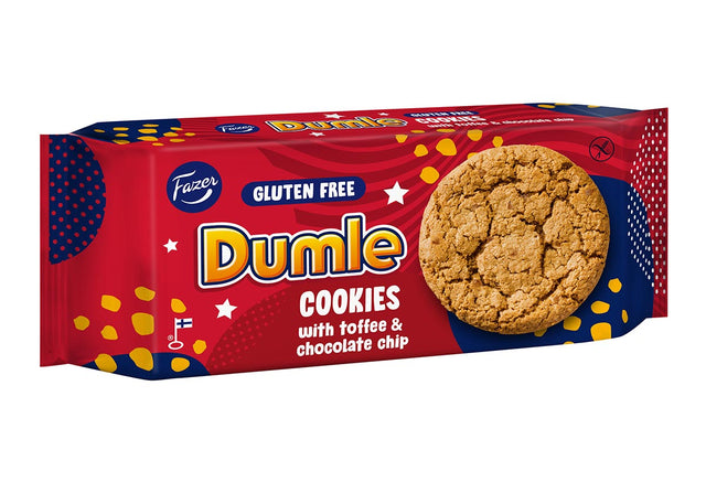 Fazer Dumle Cookies 140g Glutenfri - Fazer Store