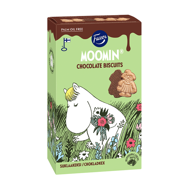 Fazer Moomin Chokladkex 175g - Fazer Store