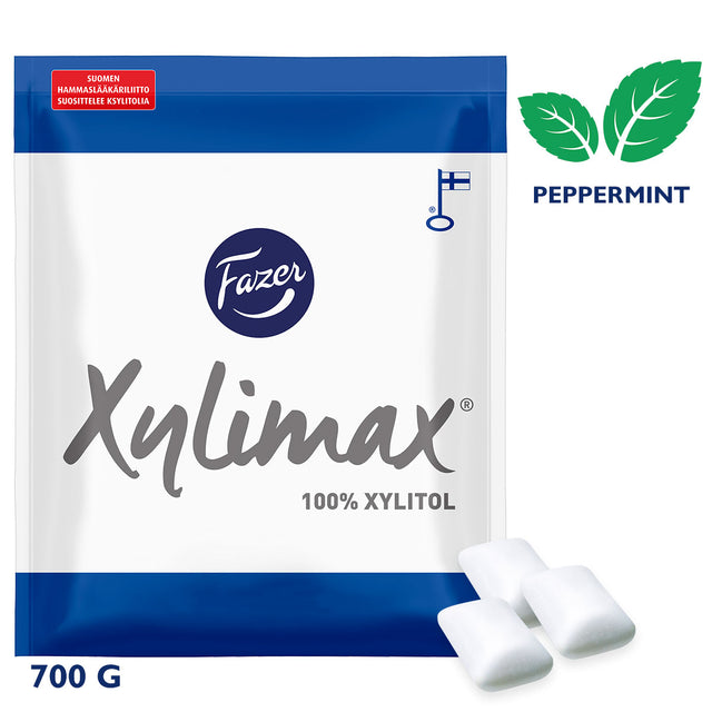 Xylimax Peppermint Helxylitol Tuggummi 700 g - Fazer Store