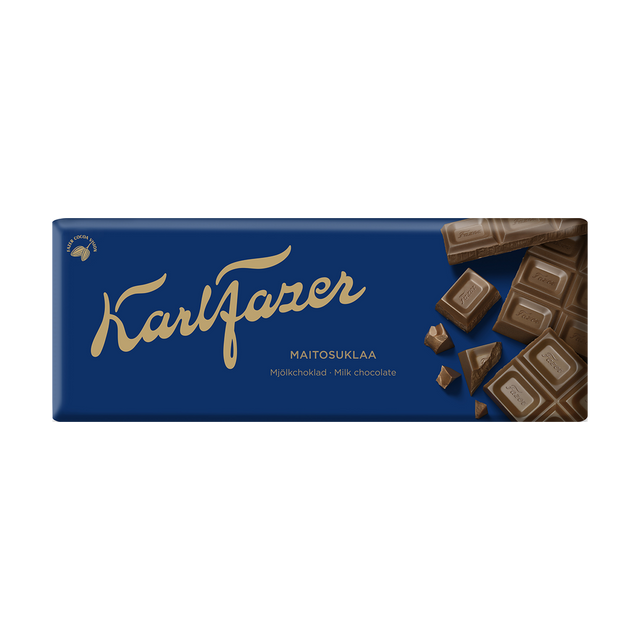 Karl Fazer Mjölkchoklad 200 g chokladkaka