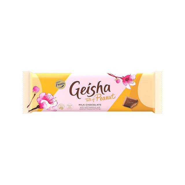 Geisha Taste of Peanut chokladkaka 100g 20 STK