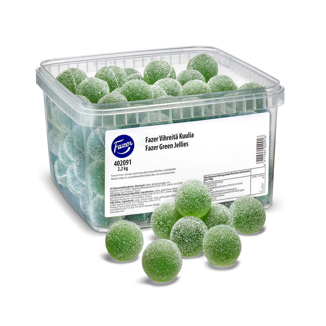 Gröna Kulor 2.2 kg - Fazer Store