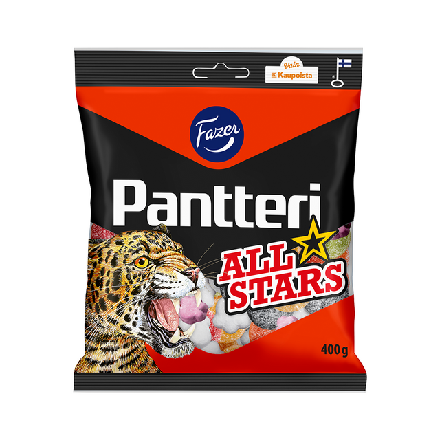 Pantteri All stars godispåse 400g