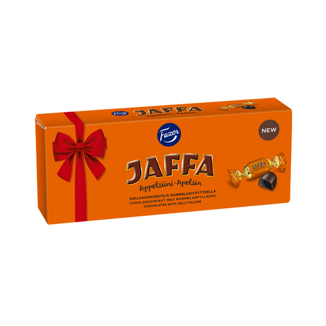 Fazer Jaffa chokladpralin 295g i elegant presentask