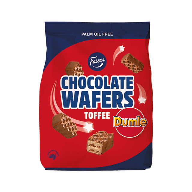 Fazer Chocolate Wafer Dumle 175g