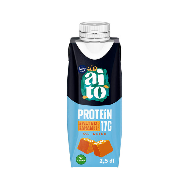 Fazer Aito Proteinhavredryck  Salted Caramel 2,5 dl - Fazer Store