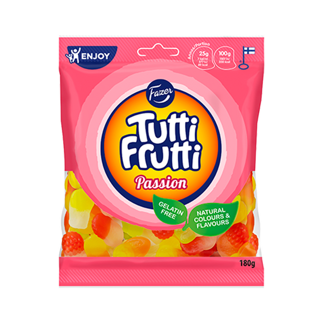 Tutti Frutti Passion 180 g godispåse