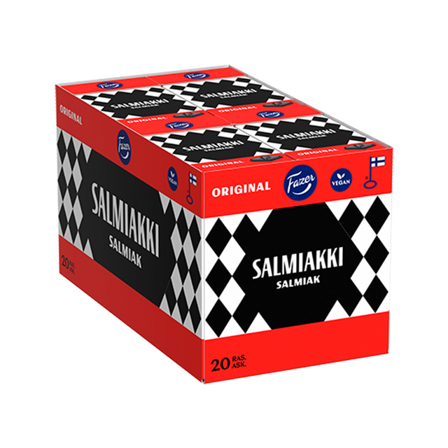 Salmiakki pastill 40 g flerpack