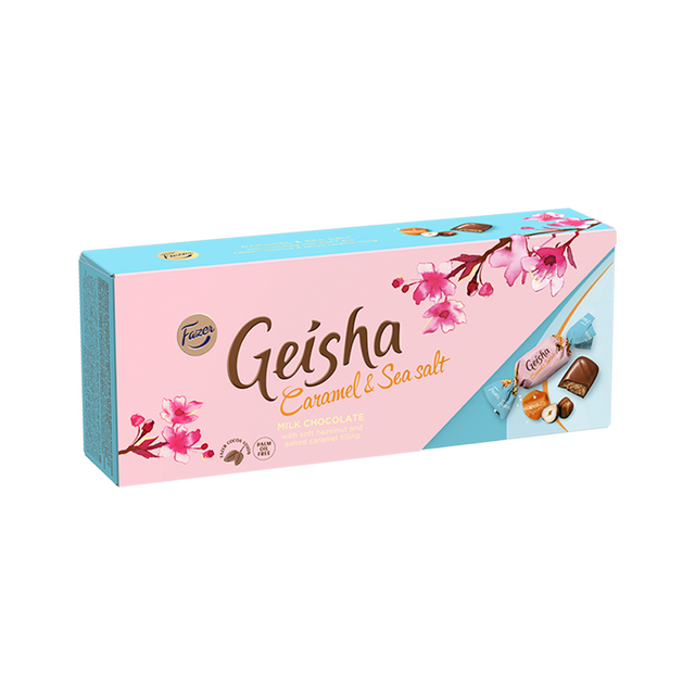 Geisha Seasalt & Caramel chokladpralin 250g