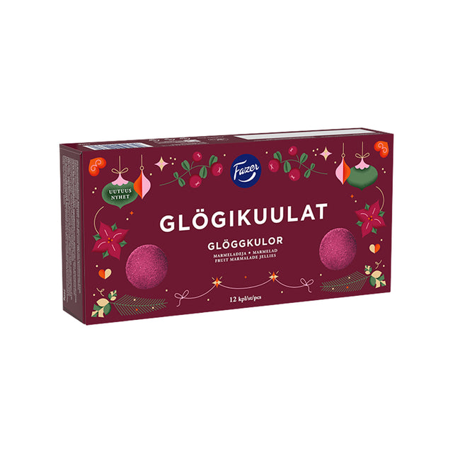 Fazer Glögkulor 260g marmeladkulor