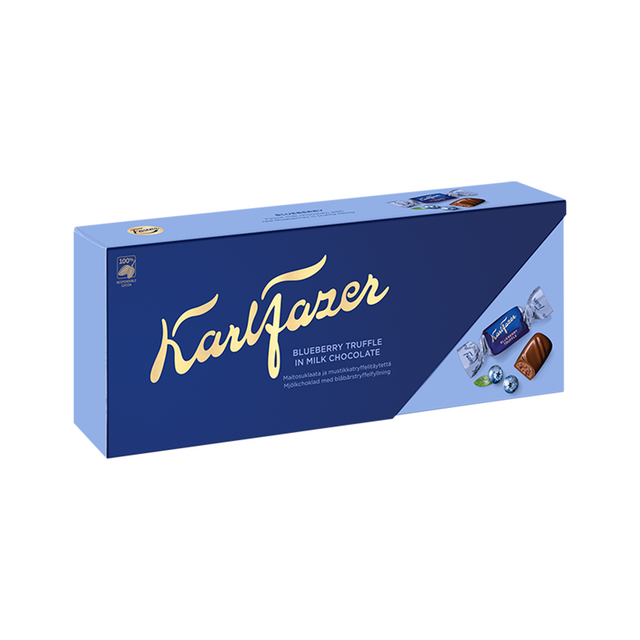 Karl Fazer Blåbärstryffel chokladpraliner 270 g