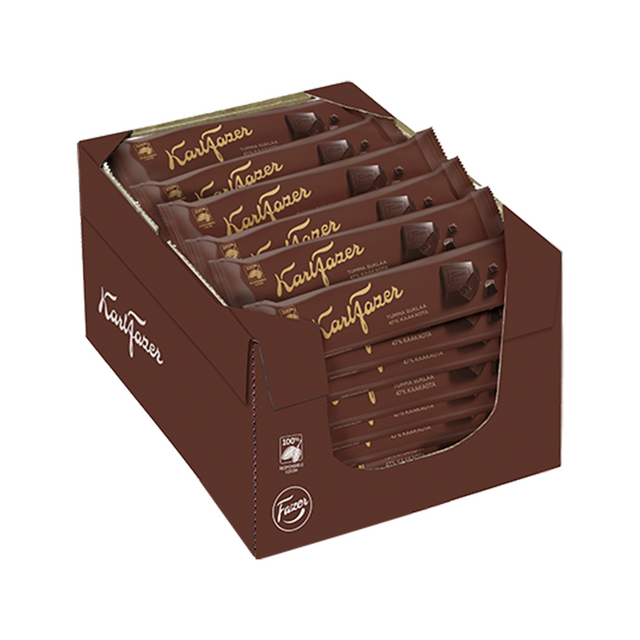 Karl Fazer Mörk choklad 39 g flerpack