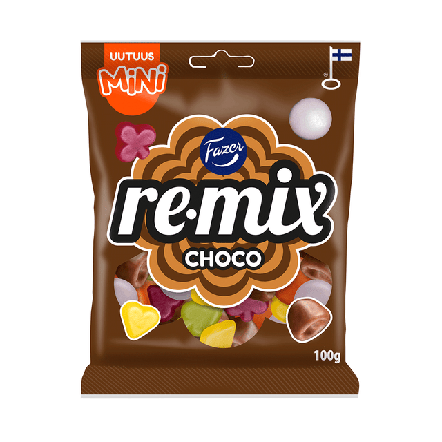 Remix Mini Choco godispåse 100g - Fazer Store