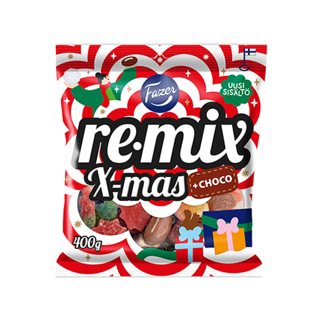 Remix Xmas +choco godispåse 400g