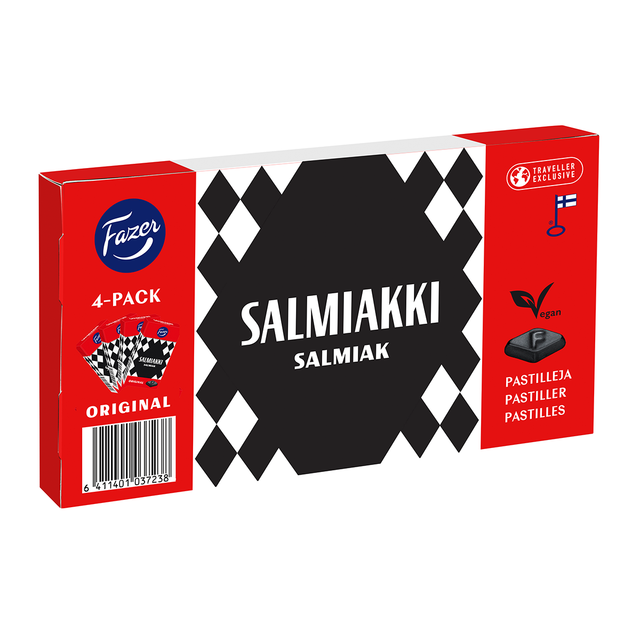 Fazer Salmiakki 4-pack