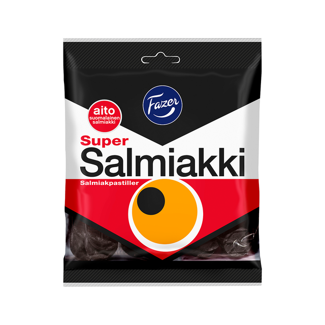 Super Salmiakki 80g godispåse