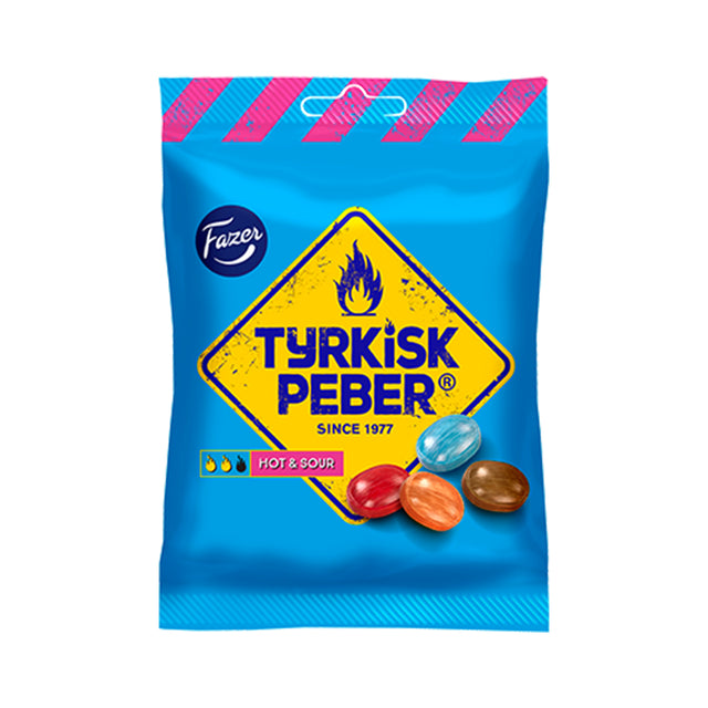 Tyrkisk Peber Hot & Sour godispåse 150 g