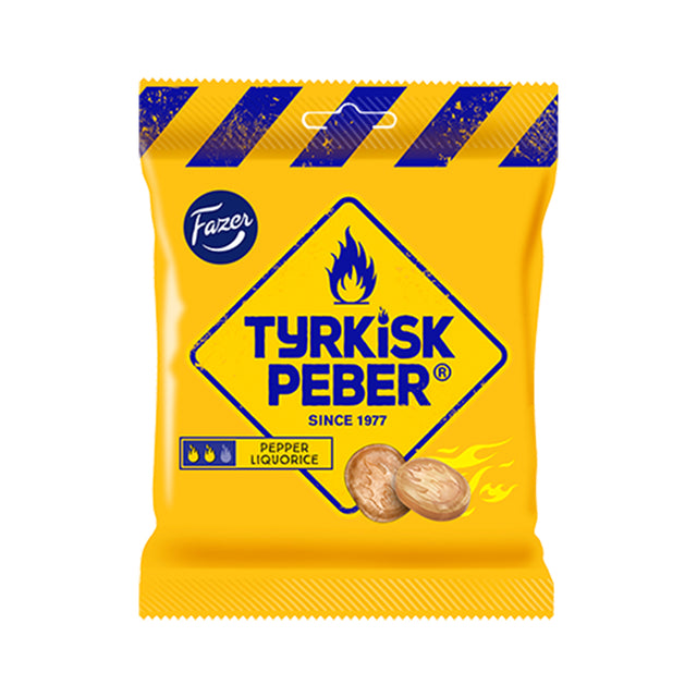 Tyrkisk Peber Liquorice 120g