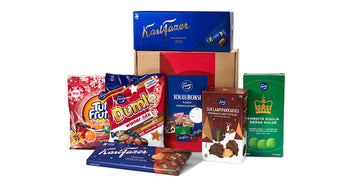 Fazer Julbox med choklad och Gröna Kulor- Fazer Store