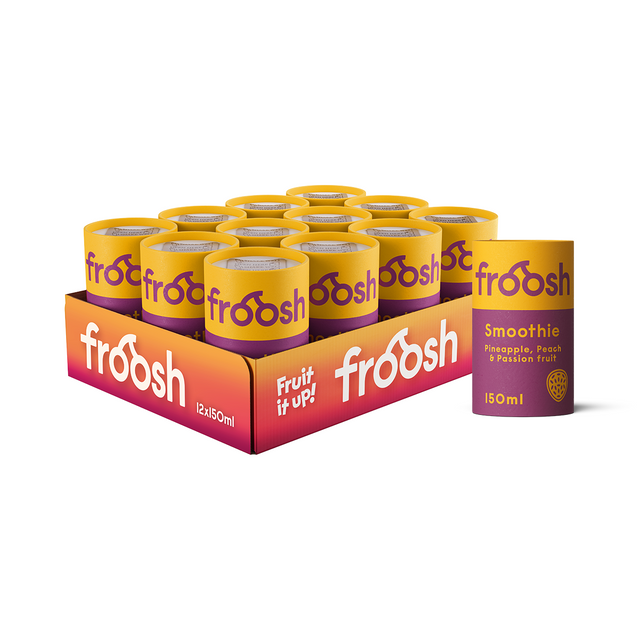 Froosh Smoothie Ananas, Persika & Passionsfrukt 150 ml flerpack