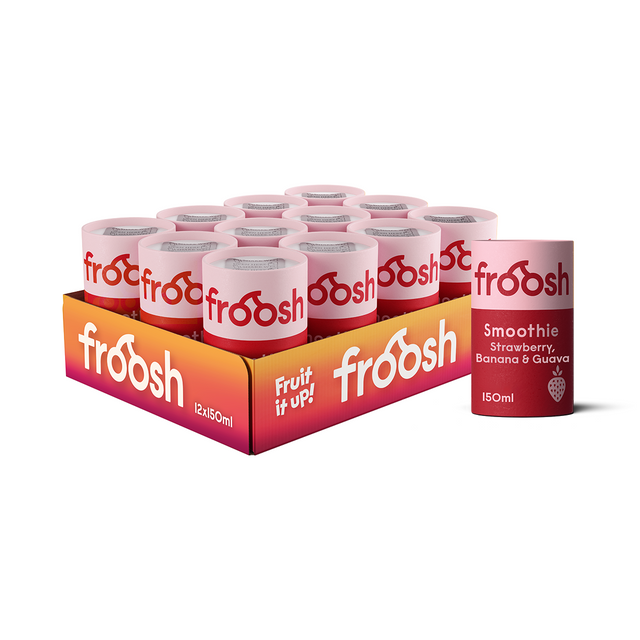 Froosh Smoothie Jordgubb, Banan & Guava 150 ml flerpack