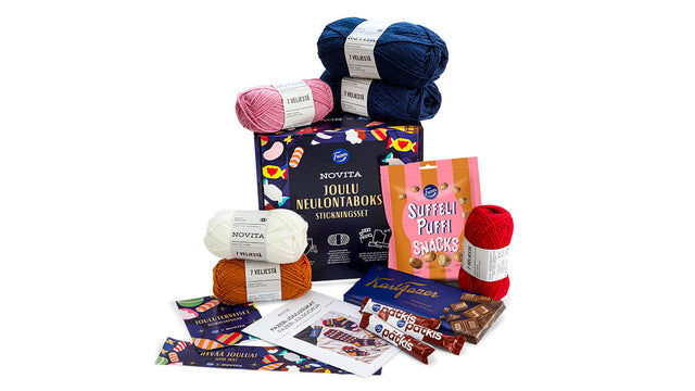 Fazer x Novita Jul stickningsset - Fazer Store