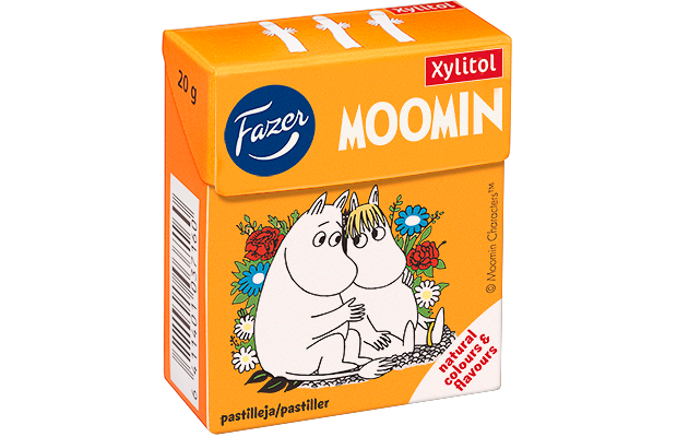 Moomin Xylitol pastiller 20 g - Fazer Store