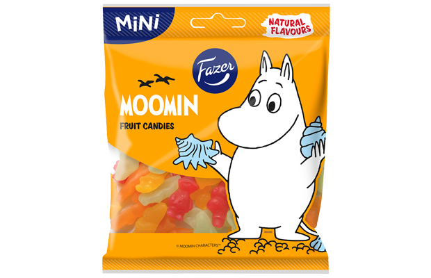 Fazer Moomin fruktsötsaker 80 g - Fazer Store