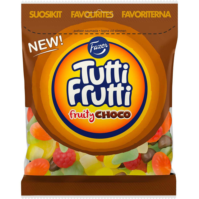 Tutti Frutti Fruity Choco 170 g - Fazer Store