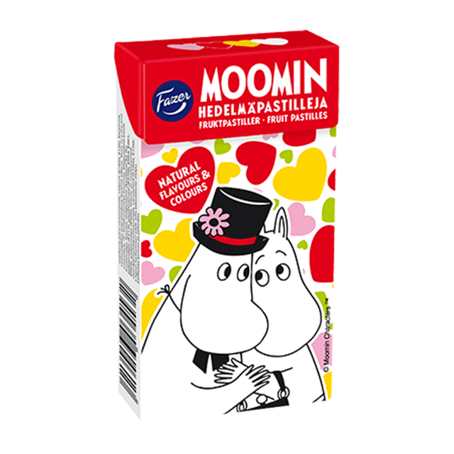 Fazer Moomin fruktpastiller 40 g - Fazer Store
