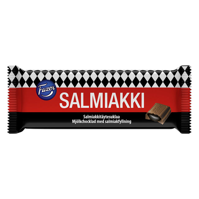 Fazer Salmiakchoklad 100 g - Fazer Store