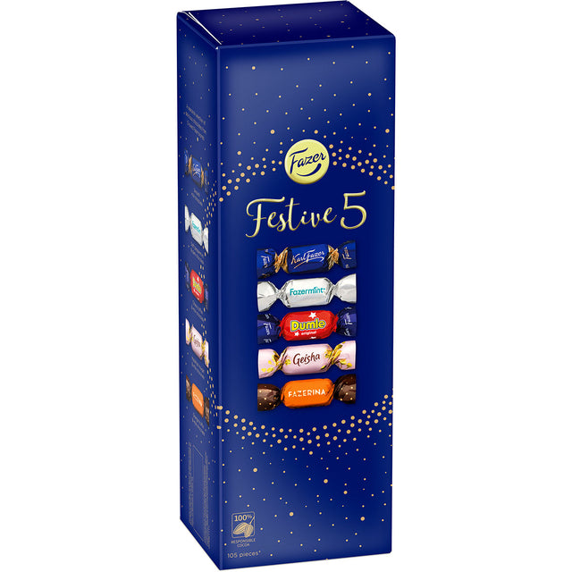 Fazer Festive 5 praliner 775 g - Fazer Store