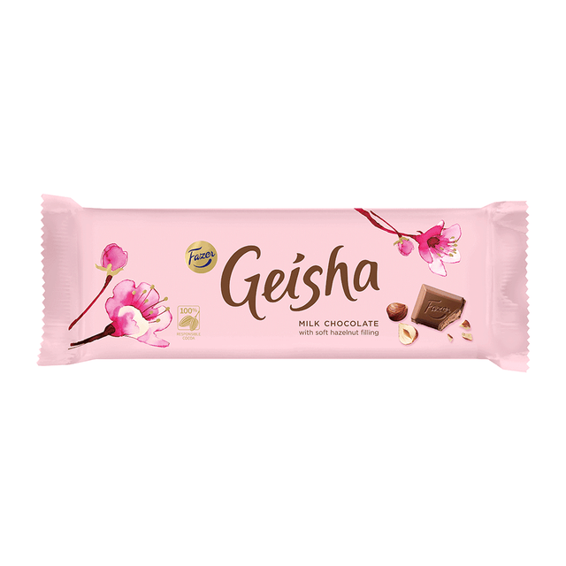 Geisha 62 g choklad - Fazer Store