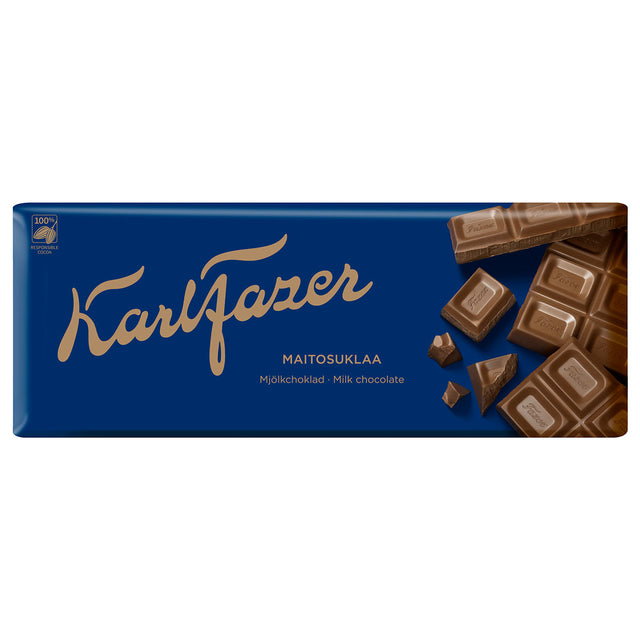 Karl Fazer Mjölkchoklad 200 g - Fazer Store