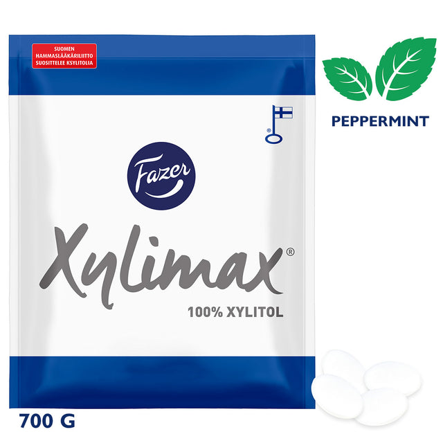 Xylimax Peppermint Helxylitol Pastiller 700 g - Fazer Store