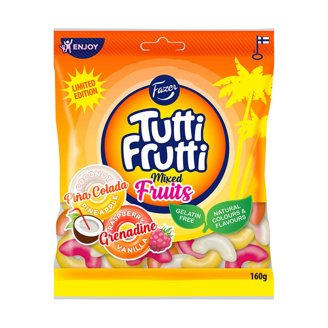 Tutti Frutti Mixed fruits godispåse 160g