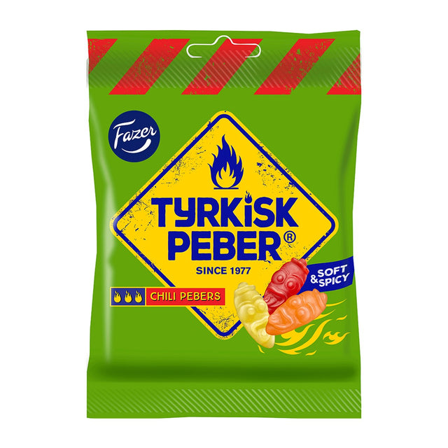 Tyrkisk Peber Chili Pebers godispåse 120g