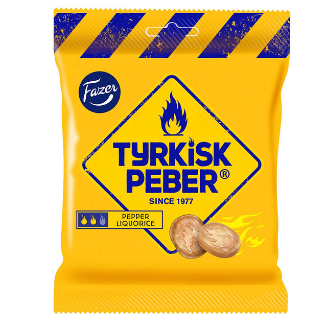 Tyrkisk Peber Liquorice 120g - Fazer Store