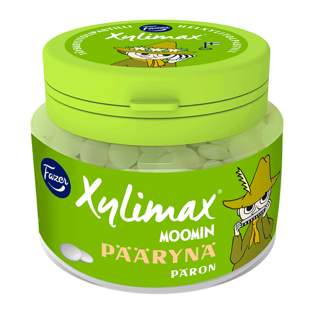 Xylimax Moomin Päron pastiller 90 g - Fazer Store